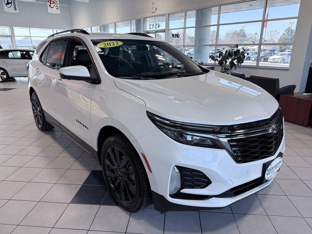 used 2022 Chevrolet Equinox car, priced at $21,990