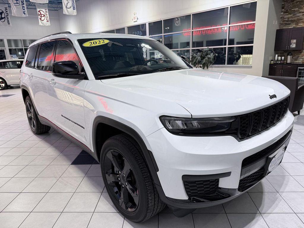 used 2022 Jeep Grand Cherokee L car, priced at $31,590