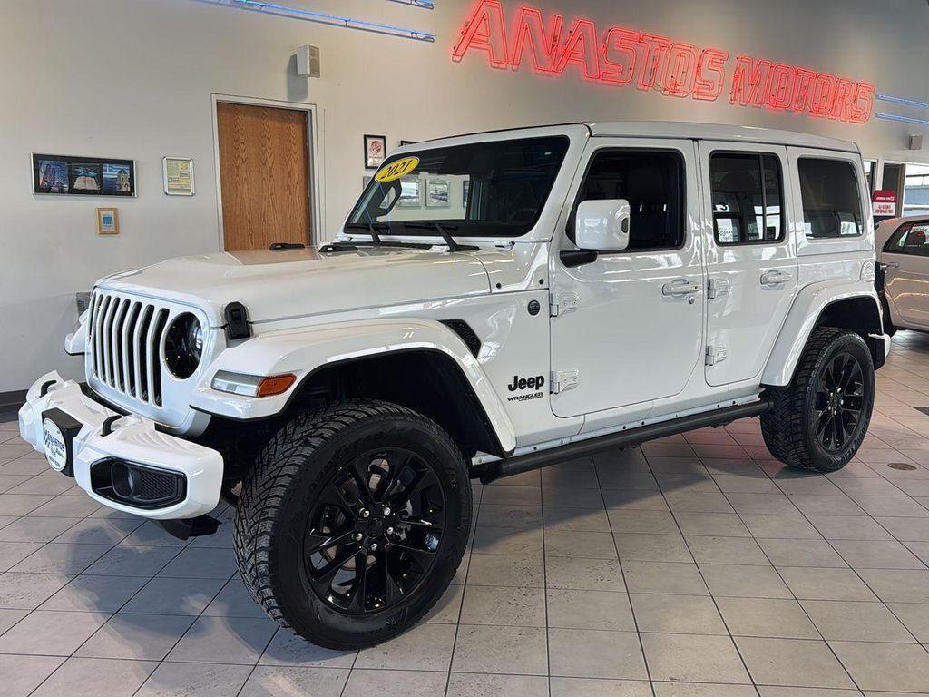 used 2021 Jeep Wrangler car, priced at $34,900