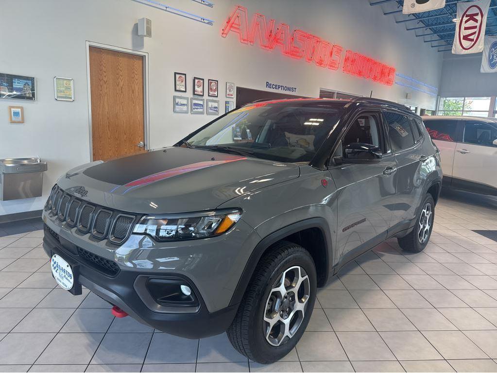 used 2022 Jeep Compass car, priced at $24,980