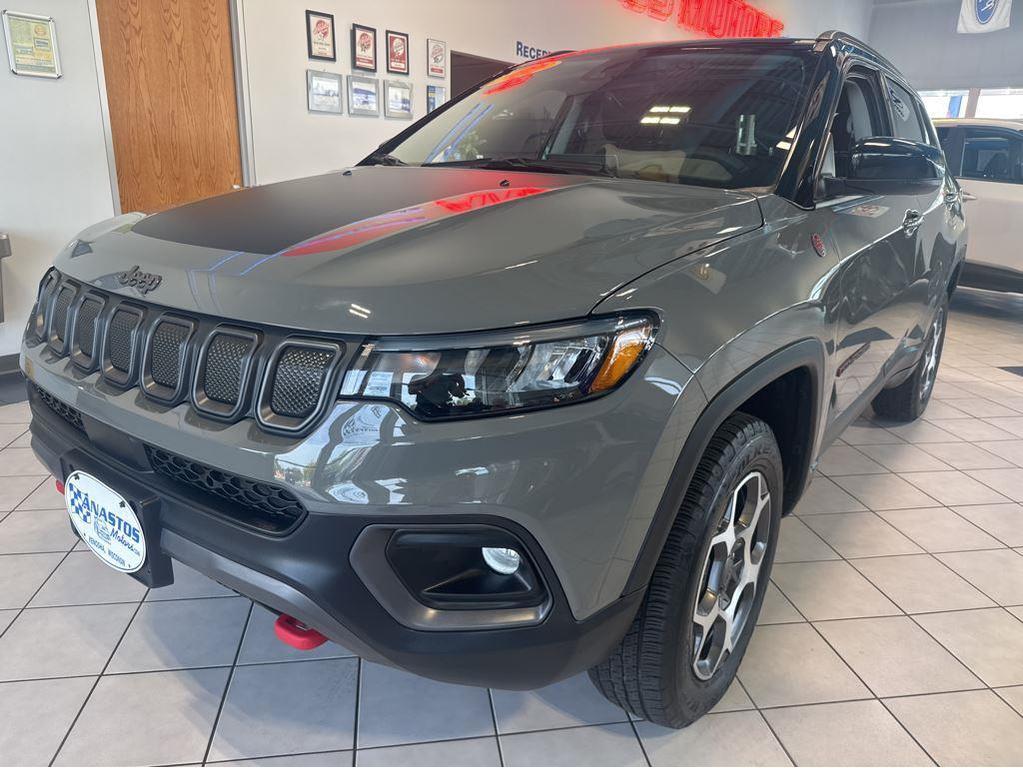 used 2022 Jeep Compass car, priced at $24,980