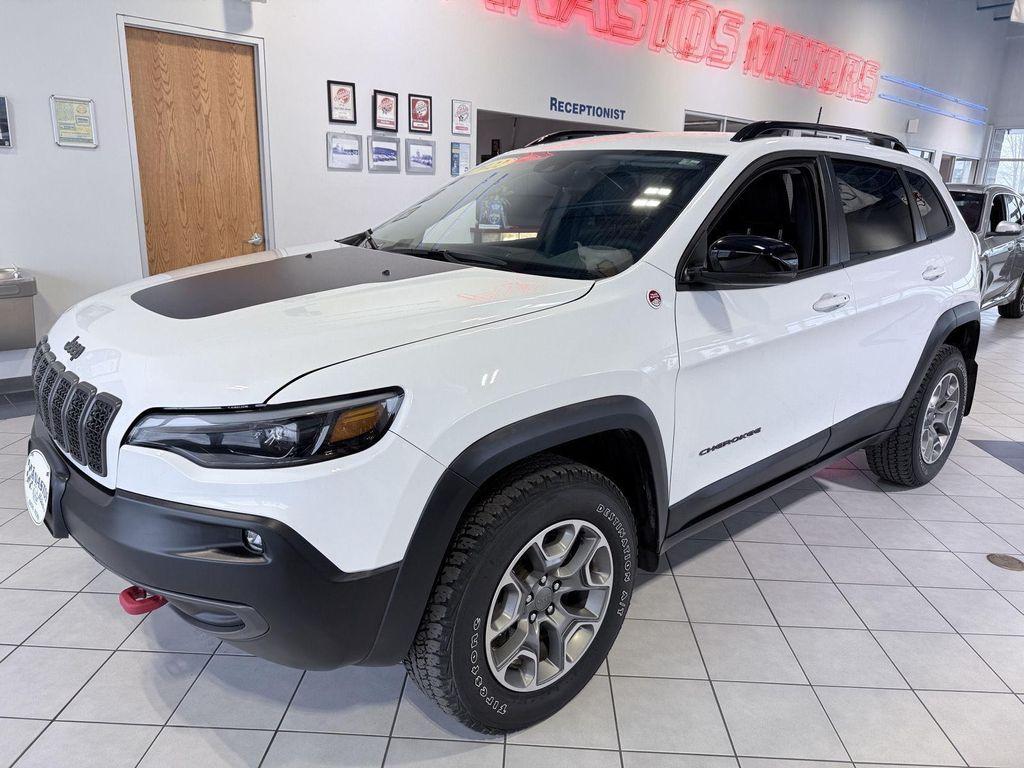 used 2022 Jeep Cherokee car, priced at $25,990