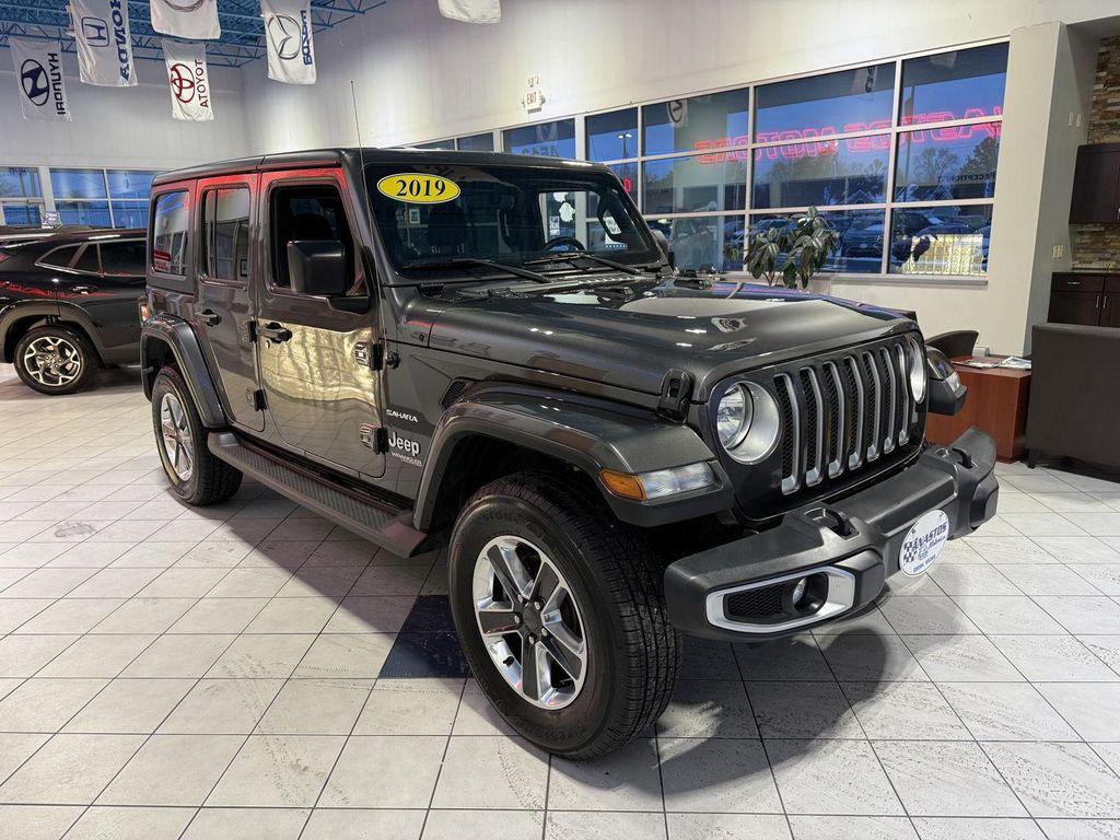 used 2019 Jeep Wrangler Unlimited car, priced at $22,900