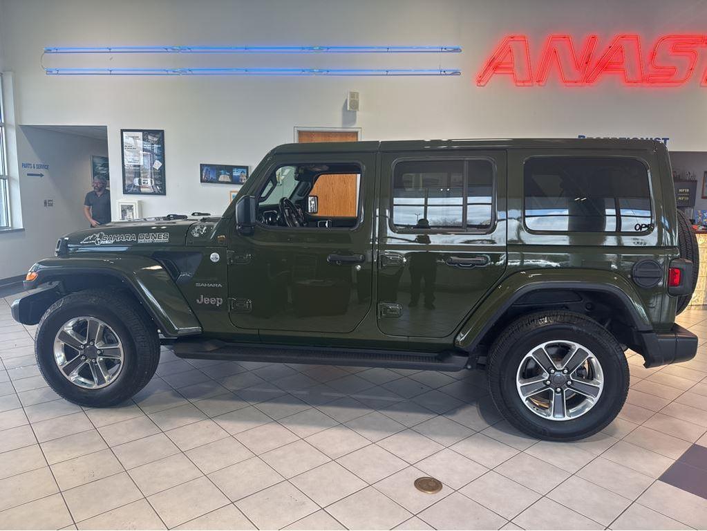 used 2021 Jeep Wrangler Unlimited car, priced at $25,990