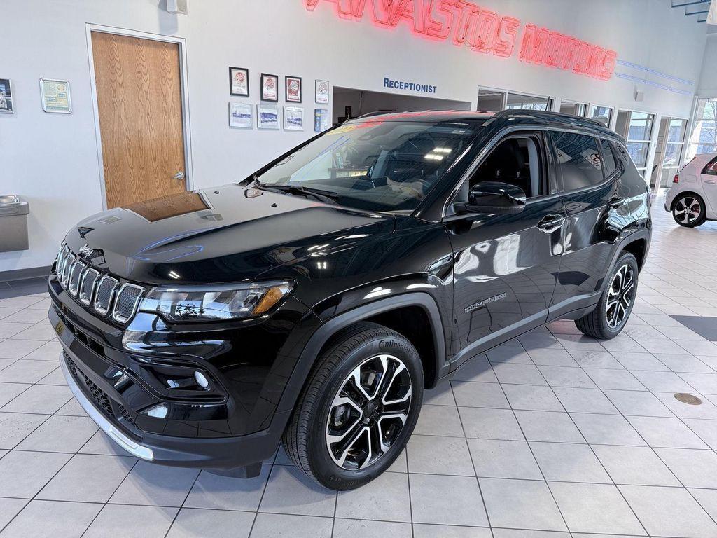 used 2022 Jeep Compass car, priced at $23,291