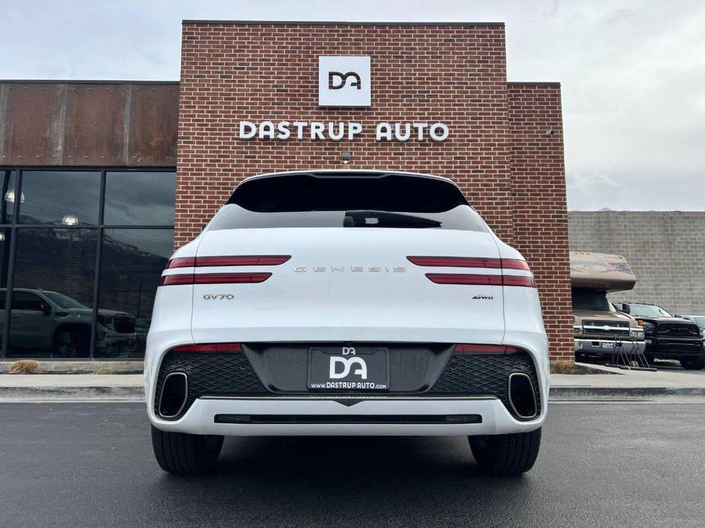 used 2023 Genesis GV70 car, priced at $31,995