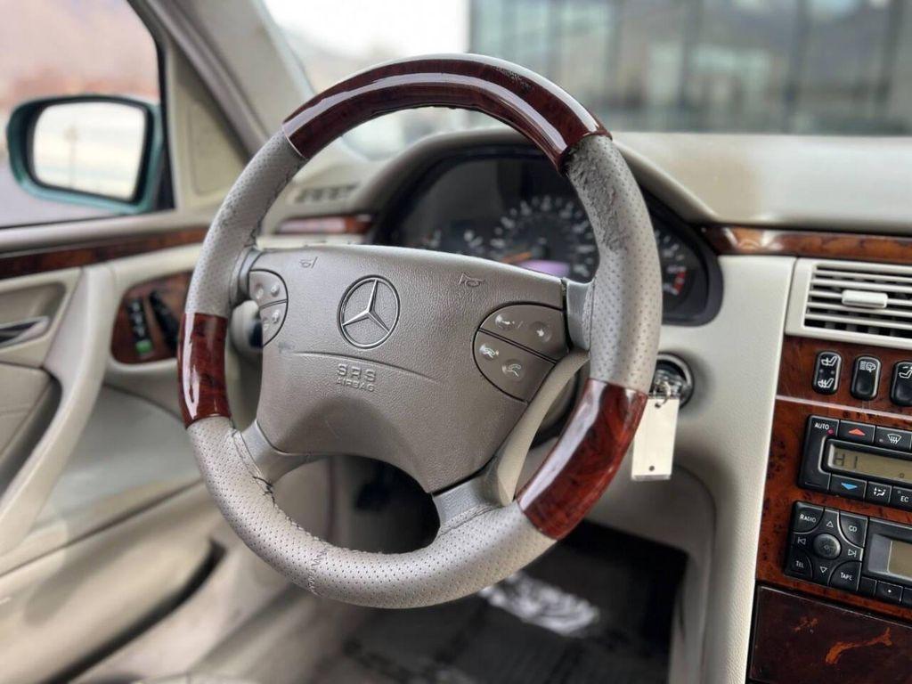 used 2001 Mercedes-Benz E-Class car, priced at $2,995