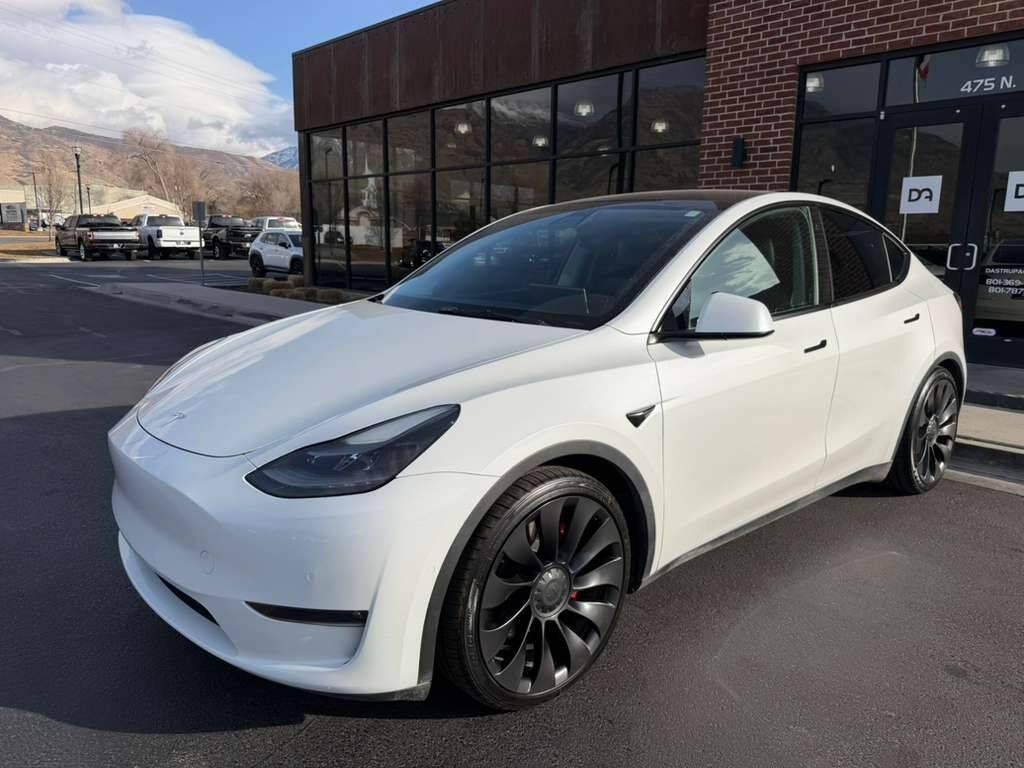 used 2021 Tesla Model Y car, priced at $22,995
