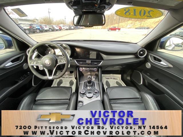 used 2018 Alfa Romeo Giulia car, priced at $12,990