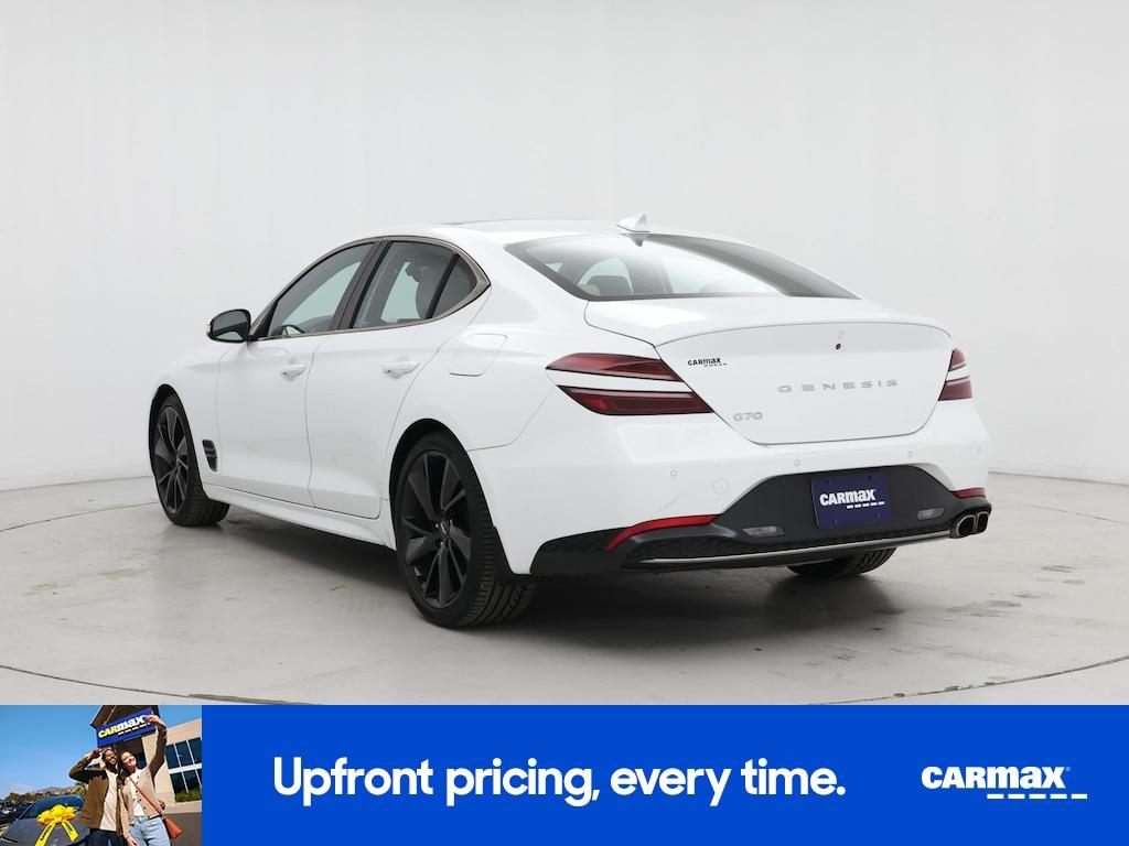 used 2023 Genesis G70 car, priced at $27,998