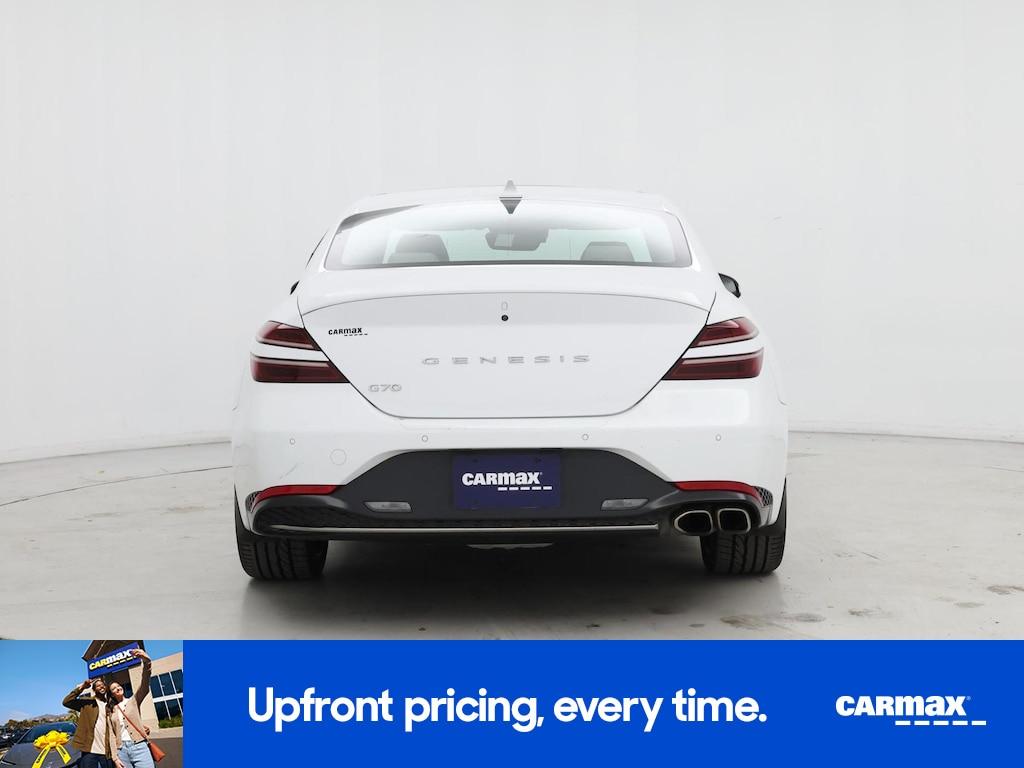 used 2023 Genesis G70 car, priced at $27,998