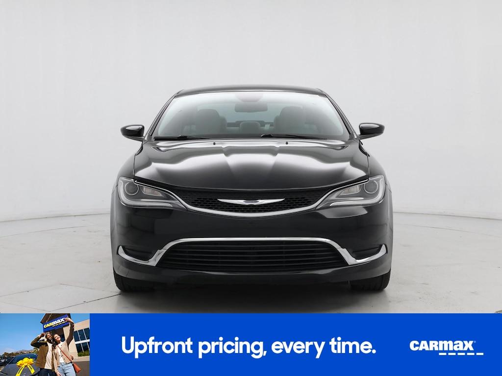 used 2015 Chrysler 200 car, priced at $13,599