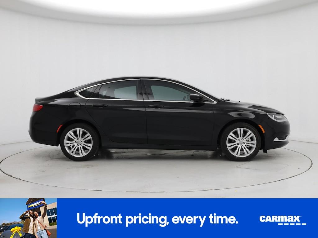 used 2015 Chrysler 200 car, priced at $13,599