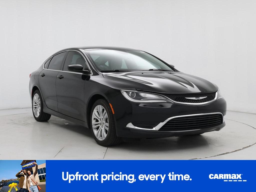 used 2015 Chrysler 200 car, priced at $13,998