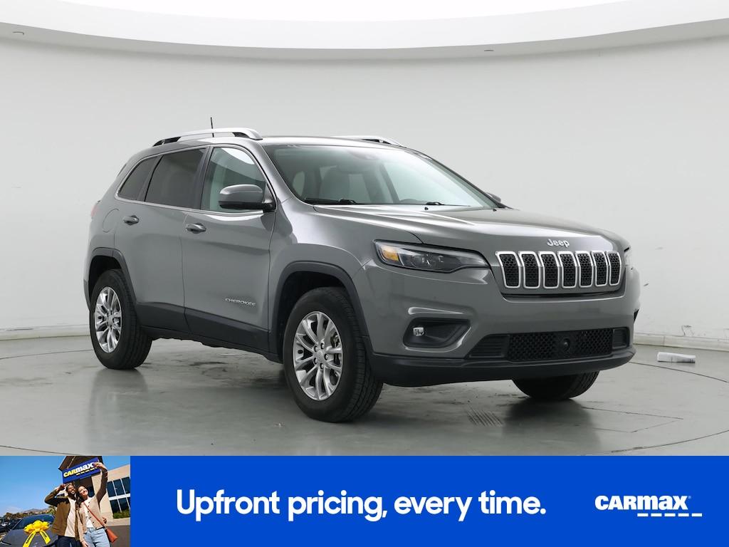 used 2021 Jeep Cherokee car, priced at $19,998
