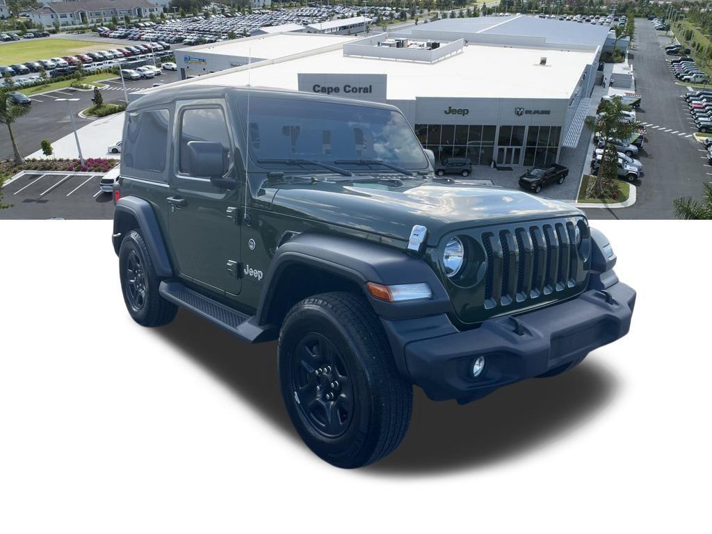used 2020 Jeep Wrangler car, priced at $25,782