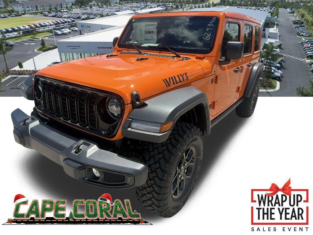 new 2025 Jeep Wrangler car, priced at $45,580