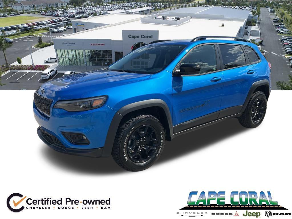 used 2022 Jeep Cherokee car, priced at $21,920