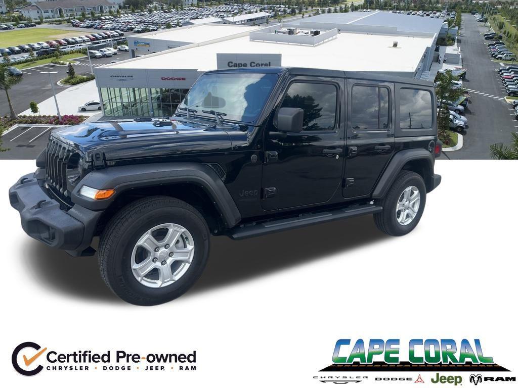 used 2022 Jeep Wrangler Unlimited car, priced at $28,900