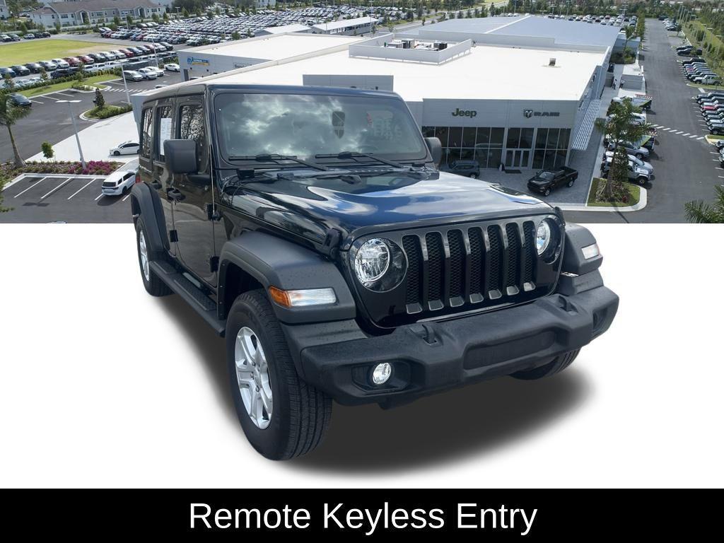 used 2022 Jeep Wrangler Unlimited car, priced at $28,900