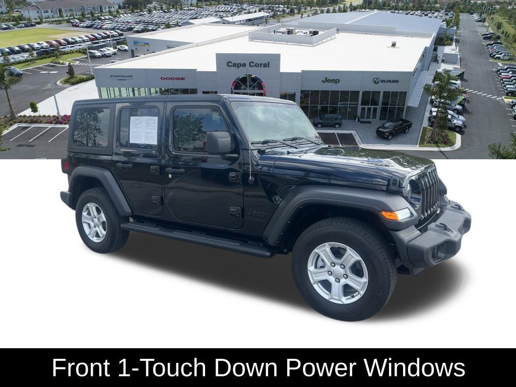 used 2022 Jeep Wrangler Unlimited car, priced at $28,900