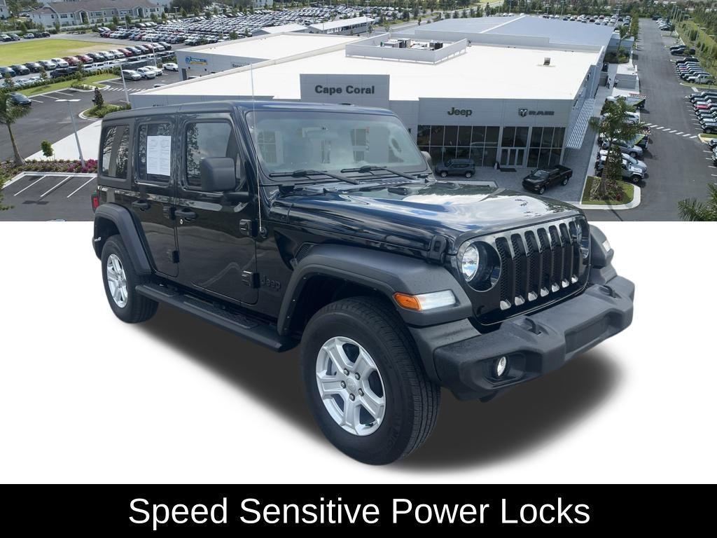 used 2022 Jeep Wrangler Unlimited car, priced at $28,900