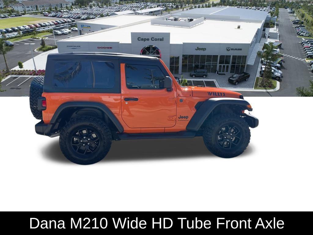 used 2025 Jeep Wrangler car, priced at $33,837