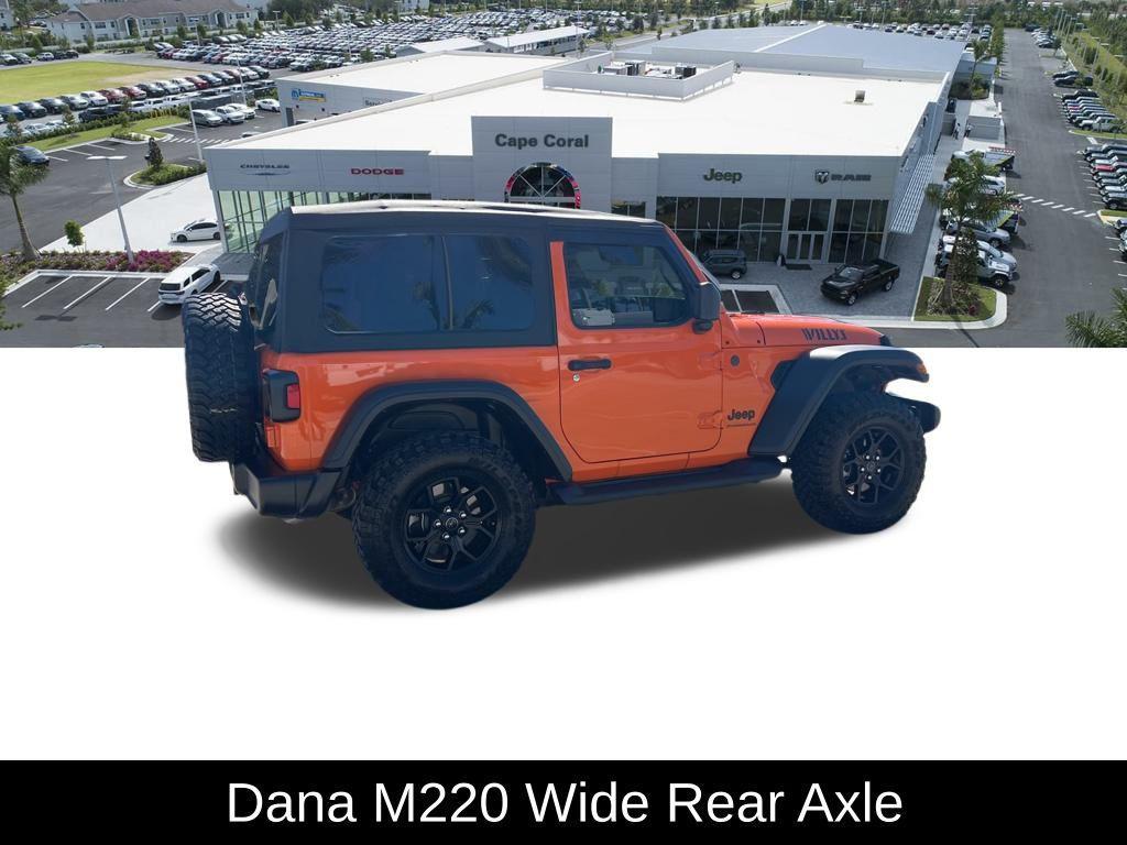 used 2025 Jeep Wrangler car, priced at $33,837
