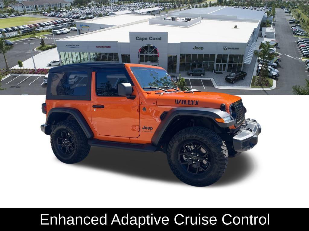 used 2025 Jeep Wrangler car, priced at $33,837