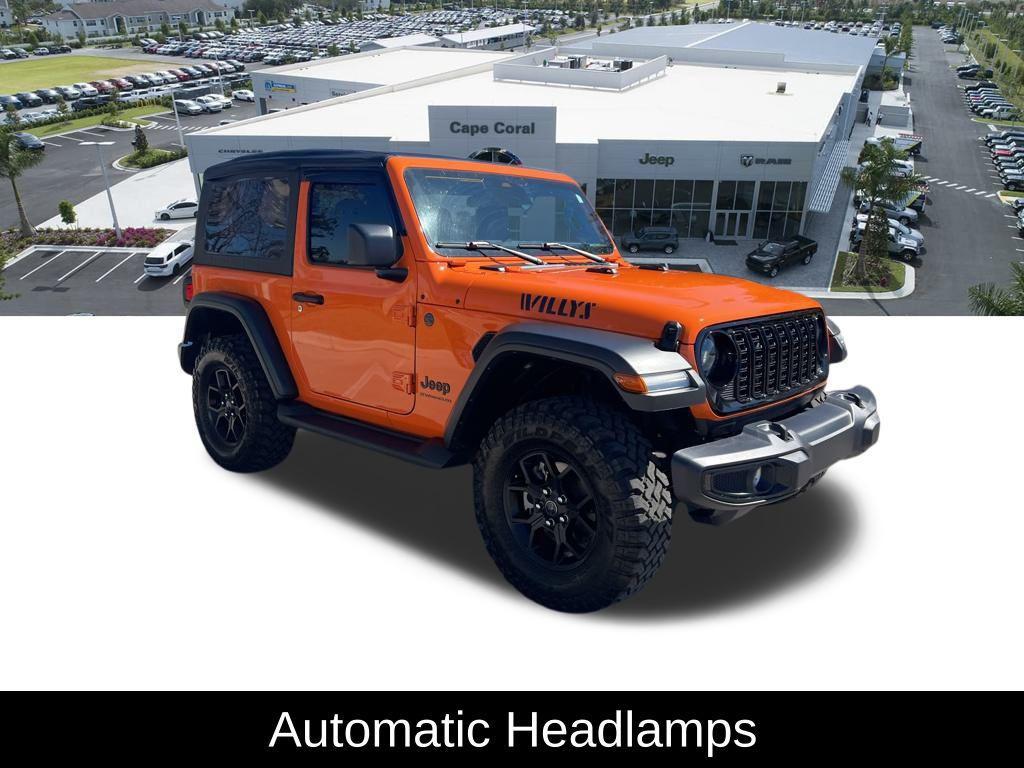 used 2025 Jeep Wrangler car, priced at $33,837