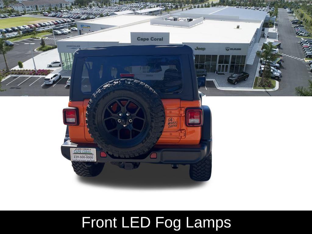 used 2025 Jeep Wrangler car, priced at $33,837