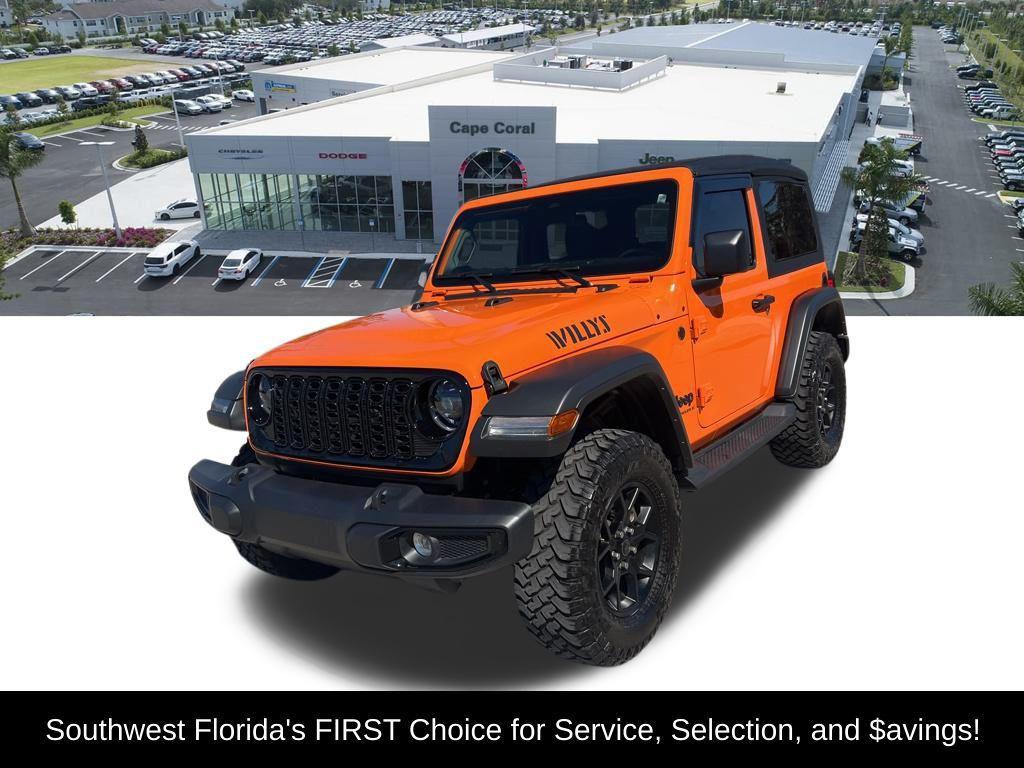 used 2025 Jeep Wrangler car, priced at $33,837