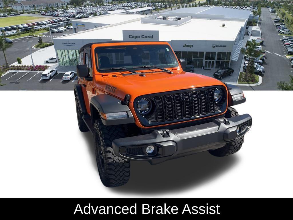 used 2025 Jeep Wrangler car, priced at $33,837