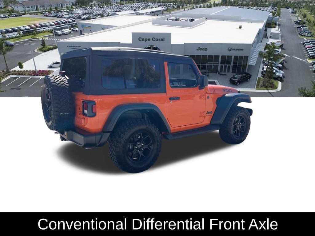 used 2025 Jeep Wrangler car, priced at $33,837