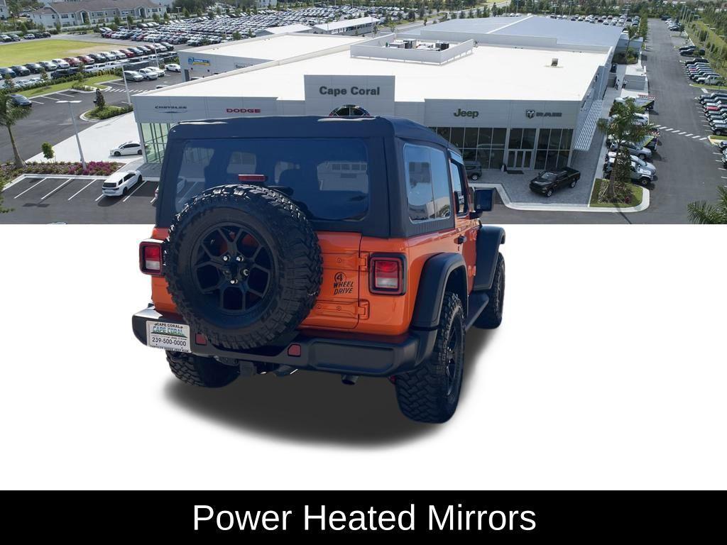 used 2025 Jeep Wrangler car, priced at $33,837