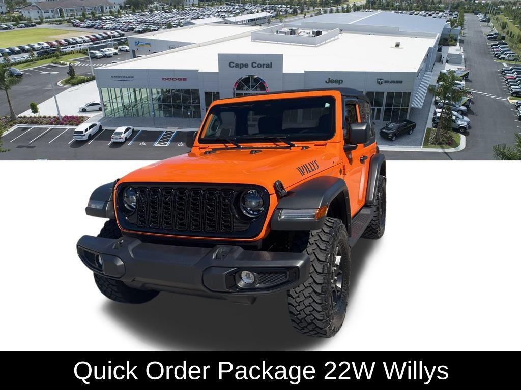 used 2025 Jeep Wrangler car, priced at $33,837