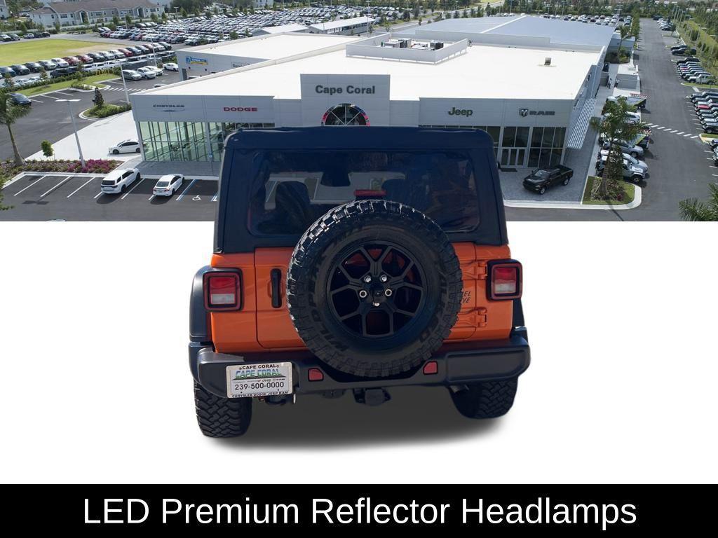 used 2025 Jeep Wrangler car, priced at $33,837