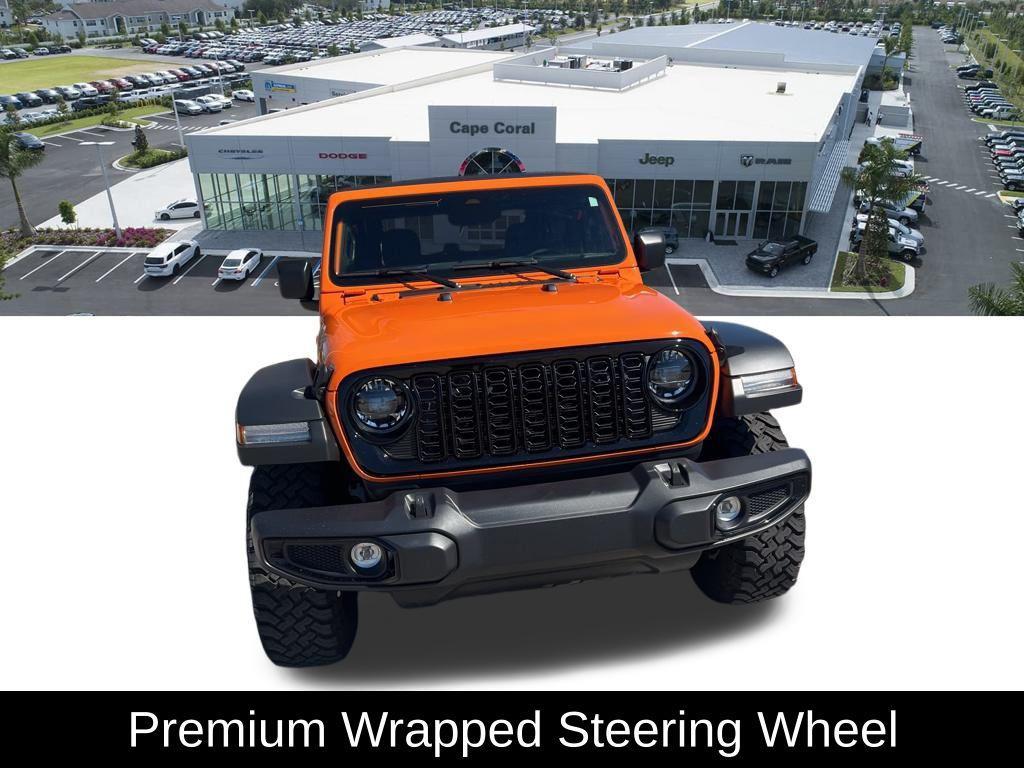used 2025 Jeep Wrangler car, priced at $33,837