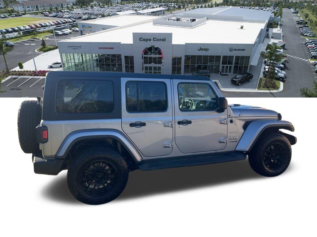 used 2020 Jeep Wrangler Unlimited car, priced at $22,992