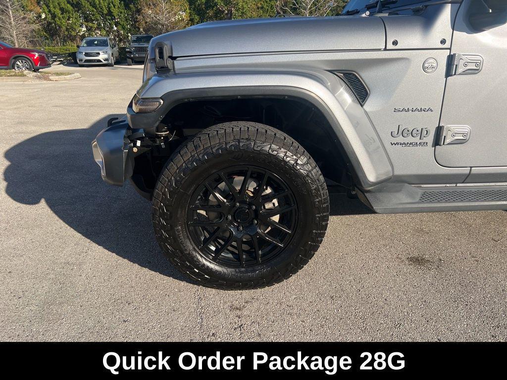 used 2020 Jeep Wrangler Unlimited car, priced at $22,992