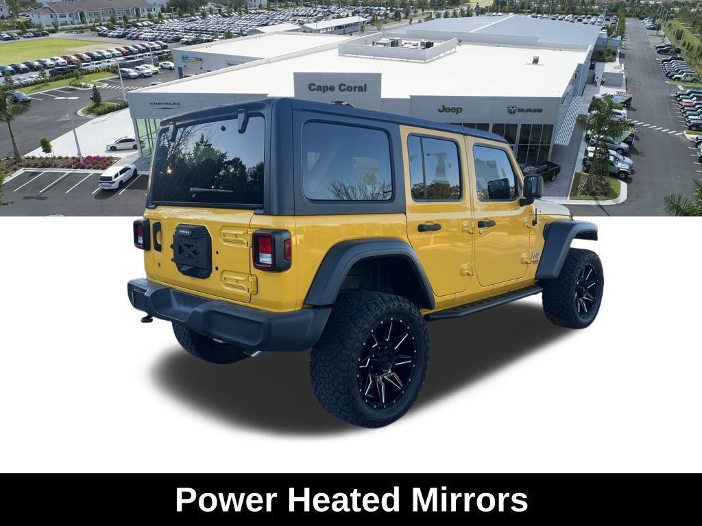 used 2020 Jeep Wrangler Unlimited car, priced at $17,976