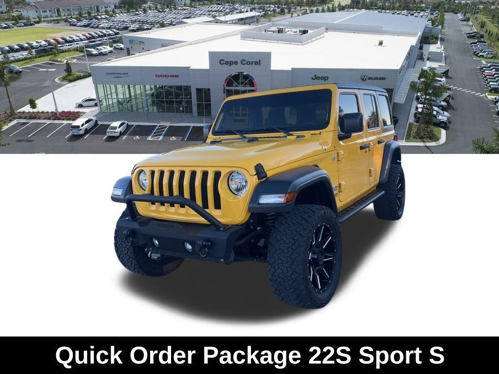 used 2020 Jeep Wrangler Unlimited car, priced at $17,976