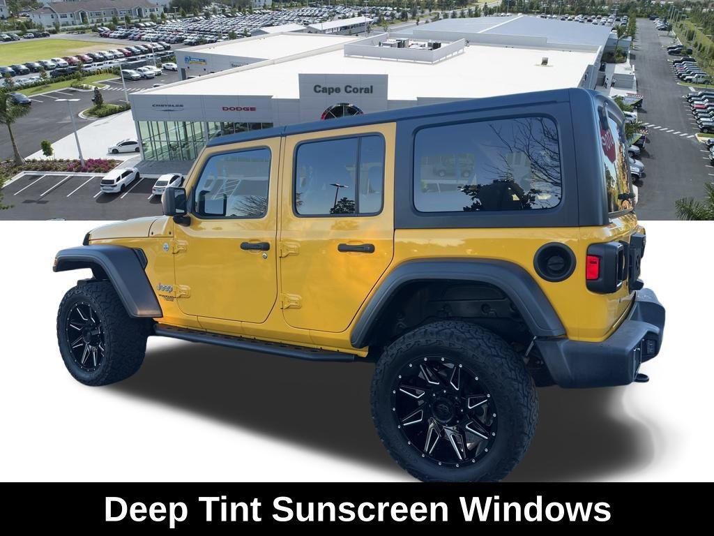 used 2020 Jeep Wrangler Unlimited car, priced at $17,976
