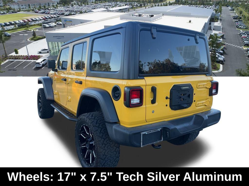 used 2020 Jeep Wrangler Unlimited car, priced at $17,976