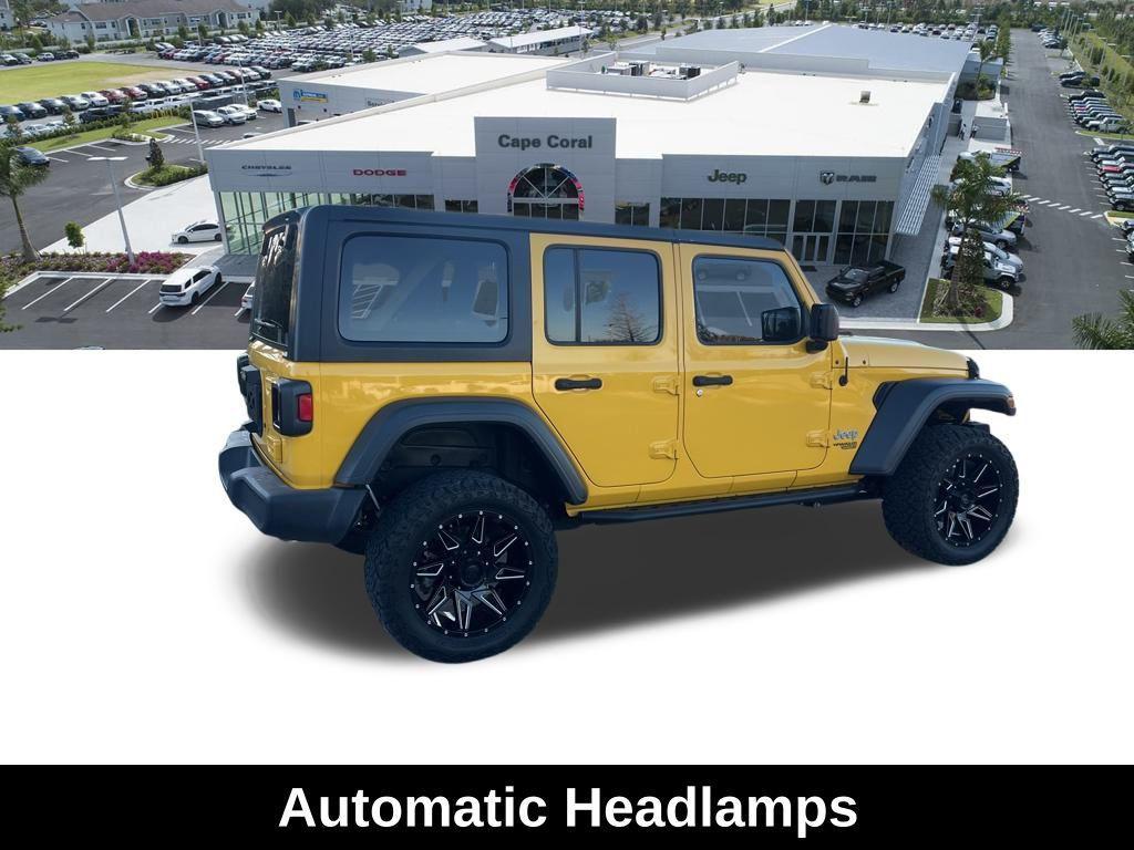 used 2020 Jeep Wrangler Unlimited car, priced at $17,976