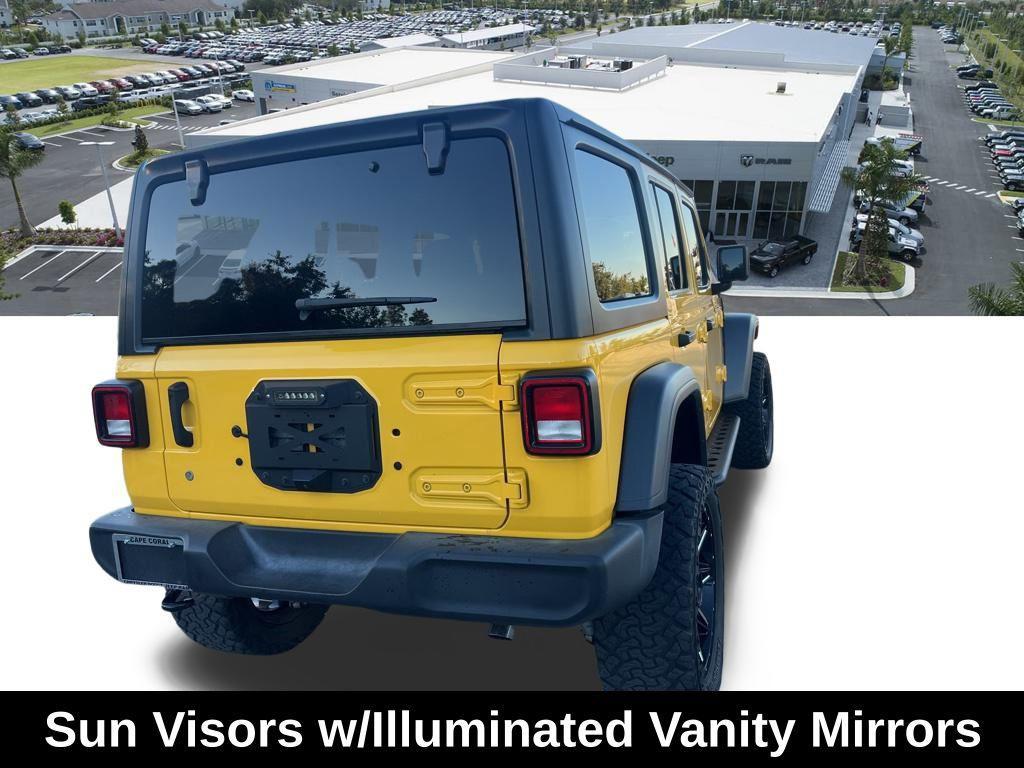 used 2020 Jeep Wrangler Unlimited car, priced at $17,976