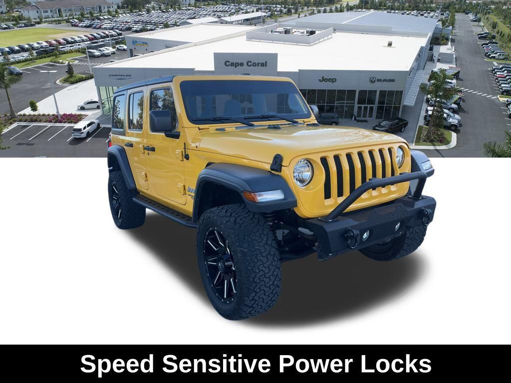 used 2020 Jeep Wrangler Unlimited car, priced at $17,976