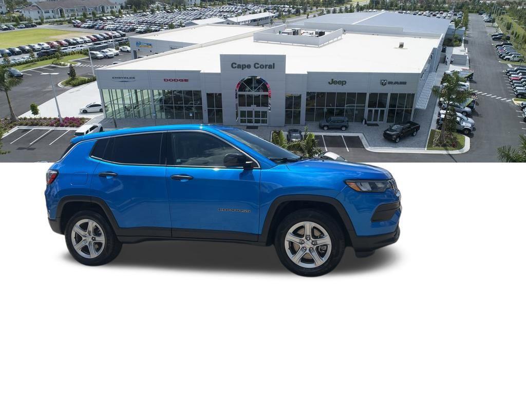 used 2024 Jeep Compass car, priced at $19,401