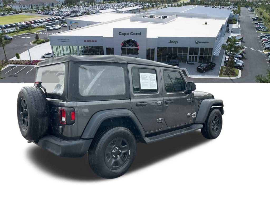 used 2021 Jeep Wrangler Unlimited car, priced at $24,460