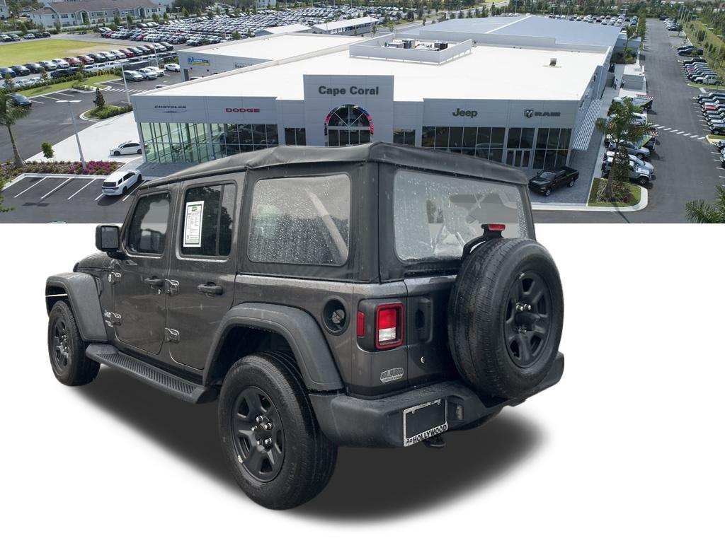 used 2021 Jeep Wrangler Unlimited car, priced at $24,460